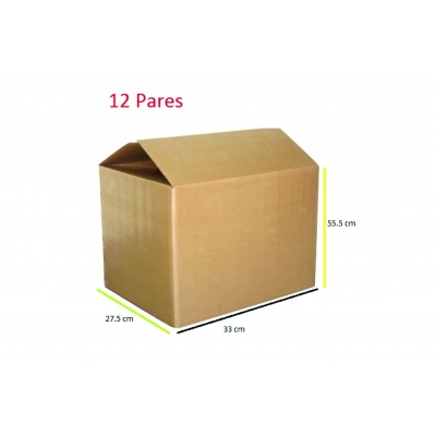 Caja Empaque 12 pares